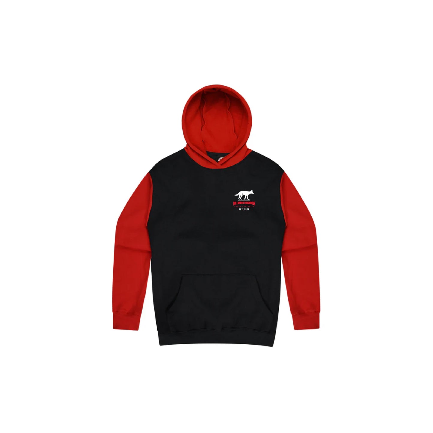 Unisex Red & Black Hoodie